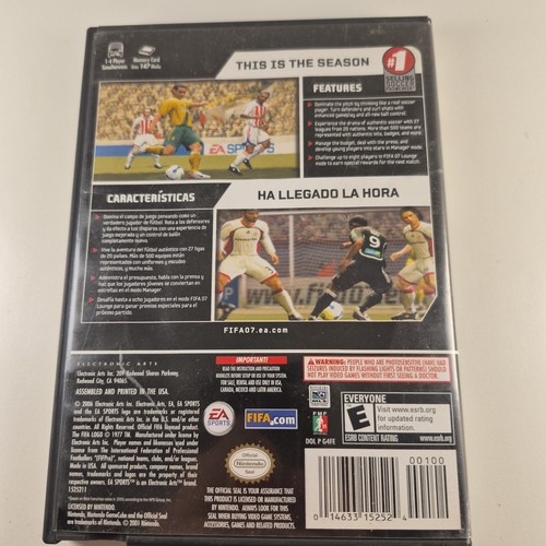 FIFA Soccer 07 (Nintendo GameCube, 2006) TESTED CIB - photo 2