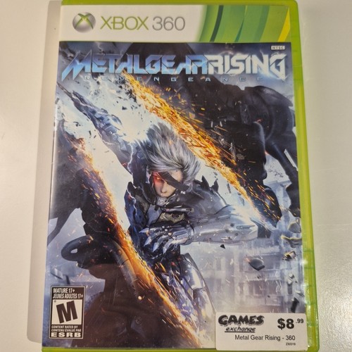 Metal Gear Rising Revengeance Microsoft Xbox 360 CIB Tested