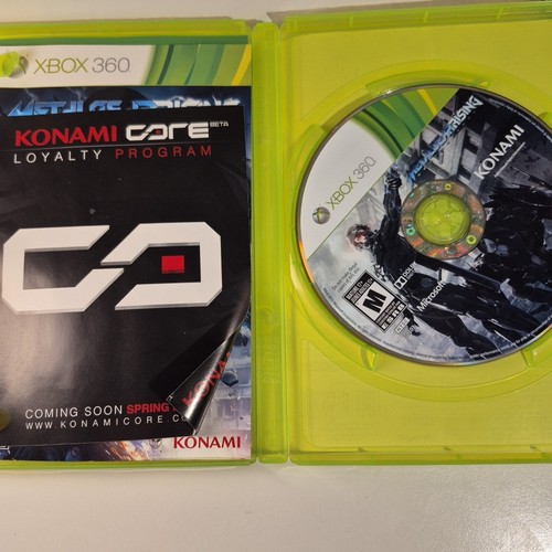 Metal Gear Rising Revengeance Microsoft Xbox 360 CIB Tested - photo 3