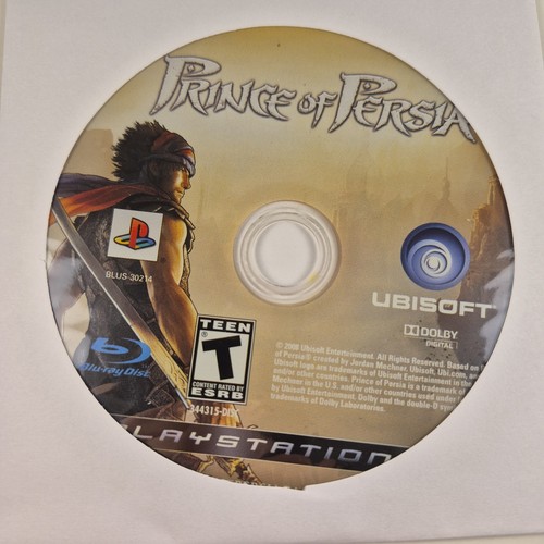 Ubisoft Prince of Persia Sony PlayStation 3 PS3 Video Game Disc