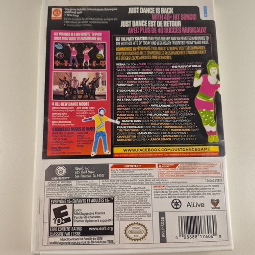 Just Dance 2 - Nintendo Wii CIB Tested - photo 2