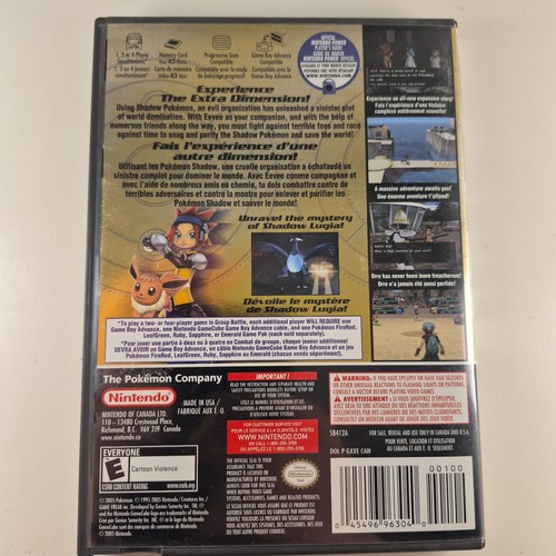 Pokémon XD Gale of Darkness – Nintendo GameCube – CIB Tested - photo 2