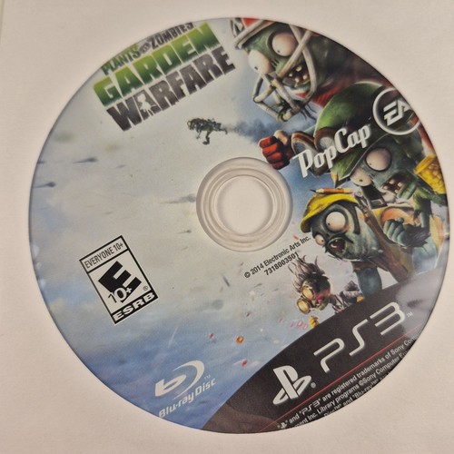 Plants vs. Zombies Garden Warfare Sony PlayStation 3 PS3 Game