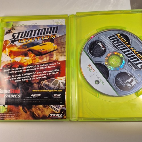 Stuntman Ignition Xbox 360 Complete CIB Tested THQ Action Game - photo 3