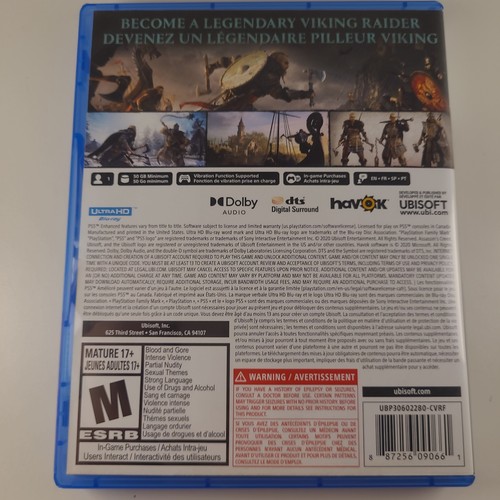 Assassin's Creed Valhalla (Sony PlayStation 5 PS5, 2020) - photo 2