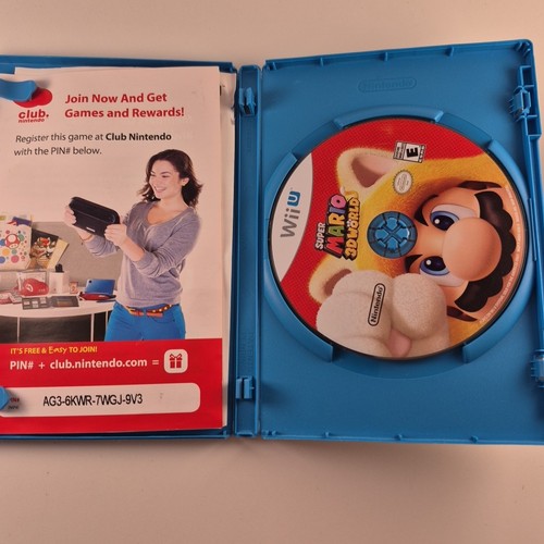 Super Mario 3D World Nintendo Wii U Complete CIB - photo 3