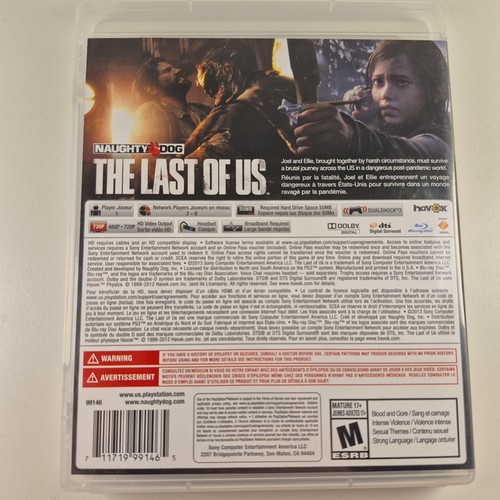 The Last of Us Sony PlayStation 3 2013 PS3 Complete Tested - photo 2