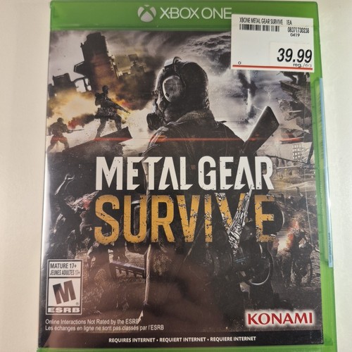 Metal Gear Survive (Microsoft Xbox One) *NEW* SEALED