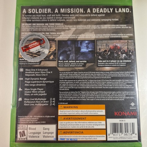 Metal Gear Survive (Microsoft Xbox One) *NEW* SEALED - photo 2