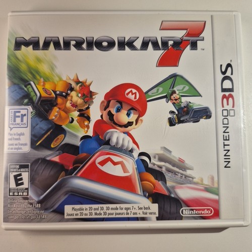 Mario Kart 7 (Nintendo 3DS, 2011) Complete in Box
