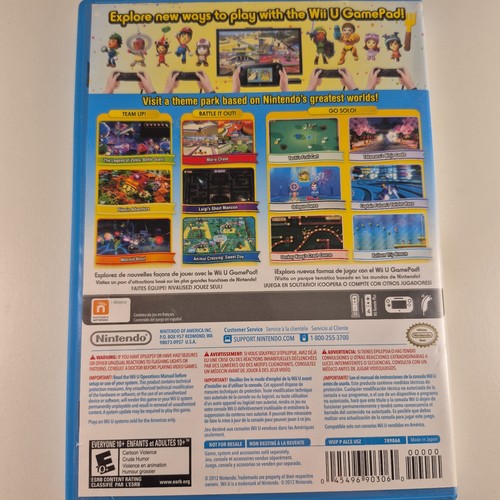 Nintendo Land - Nintendo Wii U Game With Manual - photo 2