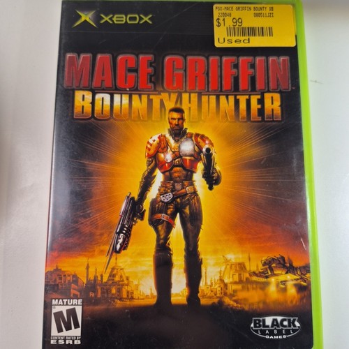Mace Griffin Bounty Hunter Xbox Original Sci Fi FPS Shooter
