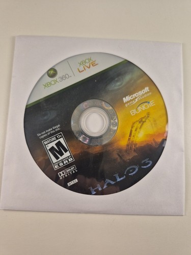 Halo 3 (Microsoft Xbox 360, 2007) DISC Only Tested