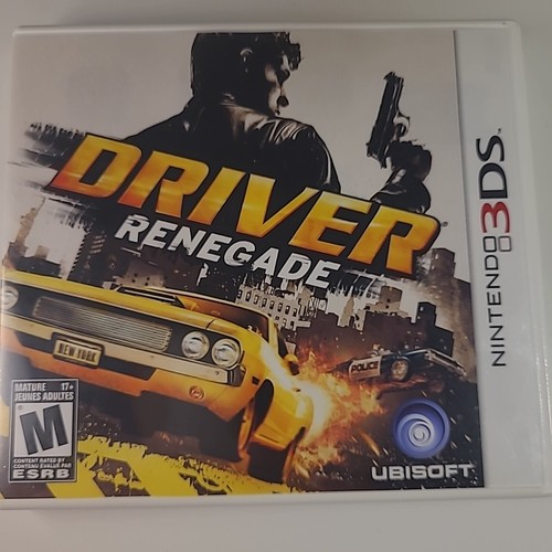 Driver: Renegade (Nintendo 3DS, 2011) Complete CIB