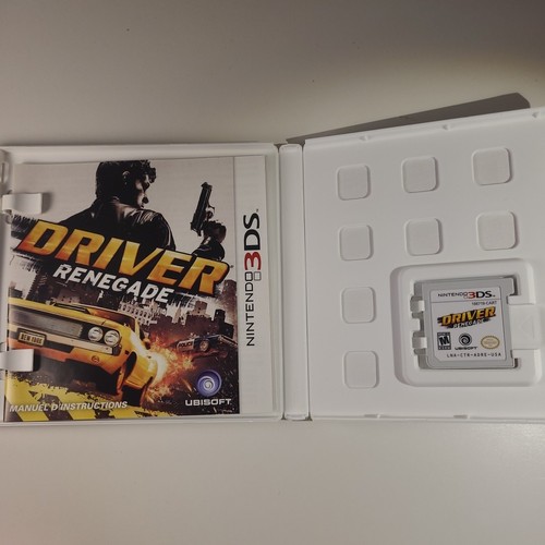 Driver: Renegade (Nintendo 3DS, 2011) Complete CIB - photo 3
