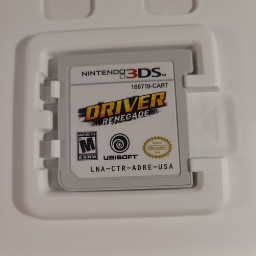 Driver: Renegade (Nintendo 3DS, 2011) Complete CIB - photo 5
