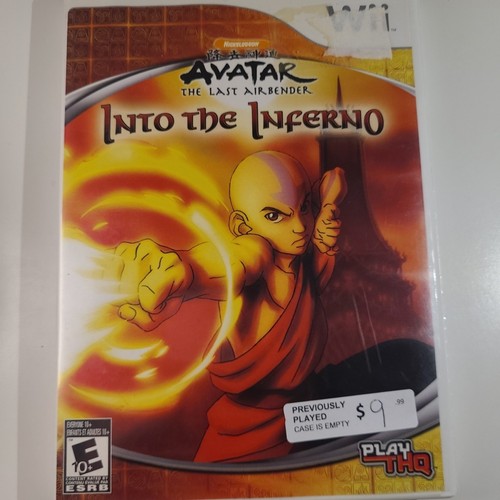 Avatar The Last Airbender Into the Inferno (Nintendo Wii, 2008)