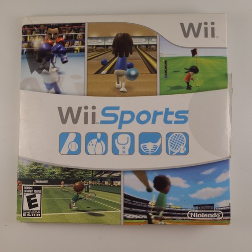 Wii Sports (Nintendo Wii, 2006) Tested Working Complete