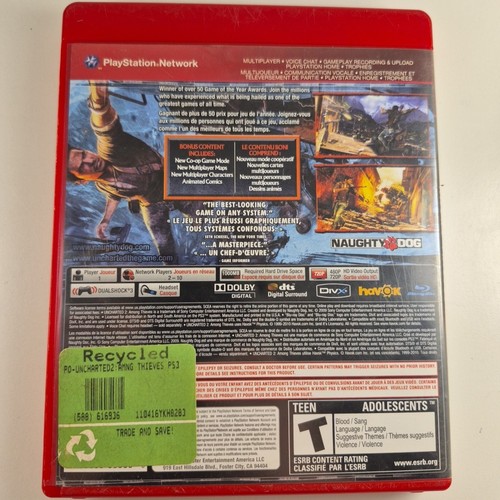 Uncharted 2 Among Thieves Game of the Year Edition PS3 - photo 2