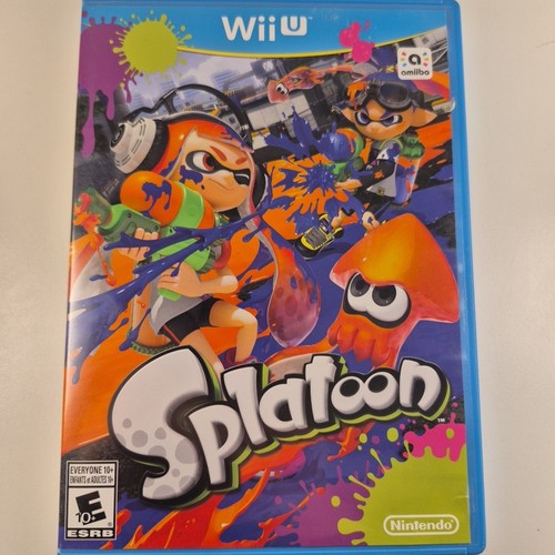 Splatoon Video Game for Nintendo Wii U
