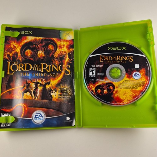 Lord of the Rings The Third Age Microsoft Xbox CIB - photo 3