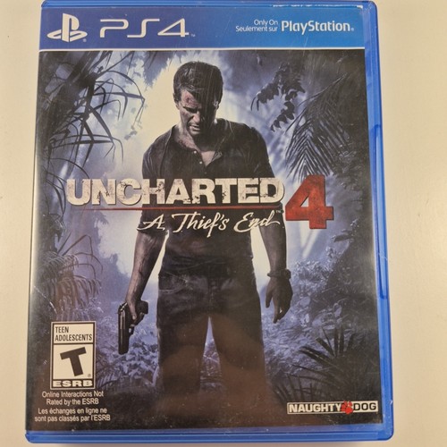 Uncharted 4 A Thiefs End - PS4 PlayStation 4 Sony