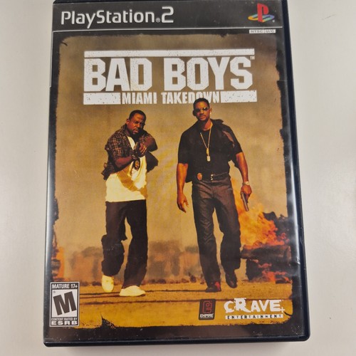Bad Boys: Miami Takedown (Sony Playstation 2, 2004) PS2 CIB