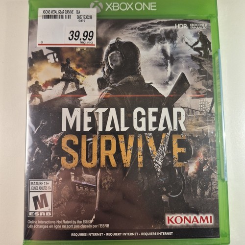Metal Gear Survive • Sealed • Xbox One
