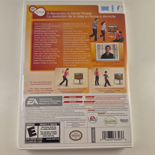 EA Sports Active Personal Trainer Wii Game, Manual, Case - photo 2