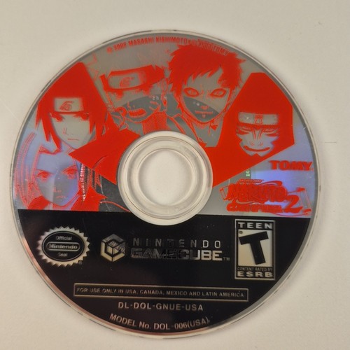 Naruto: Clash of Ninja 2 (Nintendo GameCube, 2006) | Disc Only
