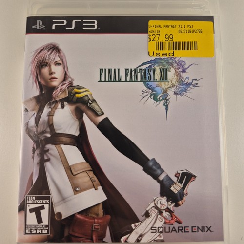 Final Fantasy XIII 13 (Sony Playstation 3, 2010) - CIB