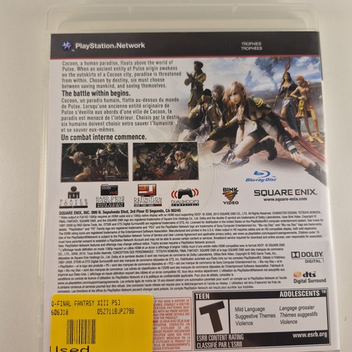 Final Fantasy XIII 13 (Sony Playstation 3, 2010) - CIB - photo 2