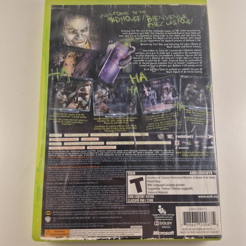 Batman: Arkham Asylum (2009) Microsoft Xbox 360 - photo 2