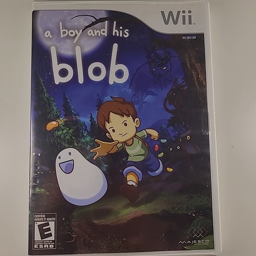 A Boy And His Blob (Nintendo Wii, 2009) Majesco - CIB