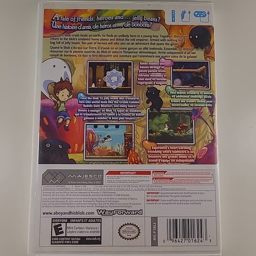 A Boy And His Blob (Nintendo Wii, 2009) Majesco - CIB - photo 2