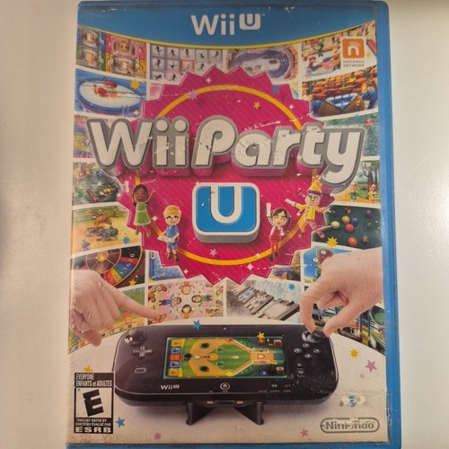 Wii Party U (Nintendo Wii U, 2013) Tested And Works No Manual