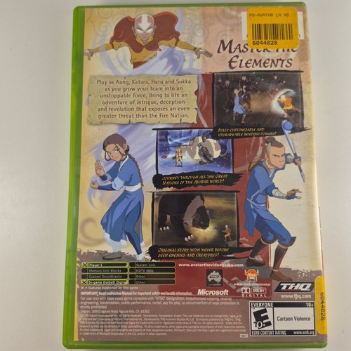 Avatar: The Last Airbender (Microsoft Xbox, 2006) CIB - photo 2