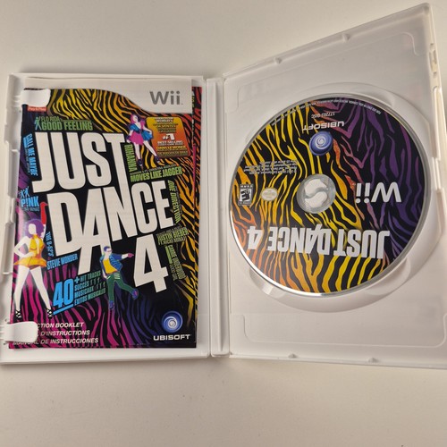 Ubisoft Just Dance 4 Nintendo Wii Music & Dance Party Manual - photo 3