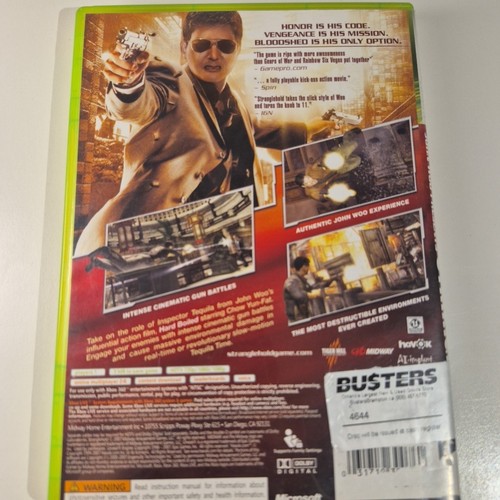 Stranglehold (Microsoft Xbox 360, 2007) John Woo No Manuel - photo 2