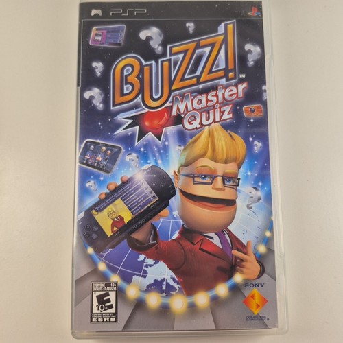 Buzz Master Quiz - PlayStation Portable (Sony PSP Video Game)