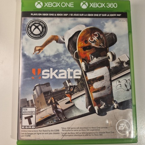 Skate 3 Microsoft Xbox 360 Xbox One Backwards Compatible