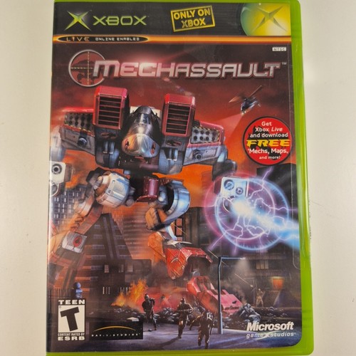 MechAssault (Microsoft Xbox, 2002) CIB Complete - Tested & Worki