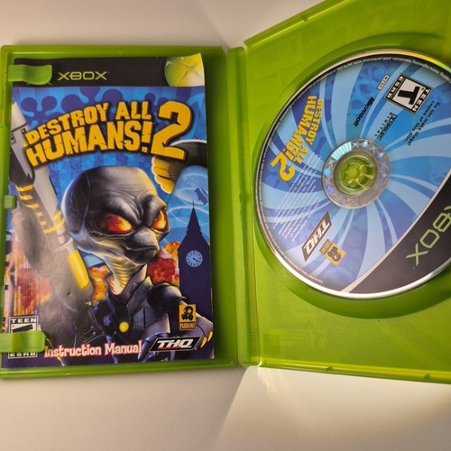 Destroy All Humans 2 (Original Xbox) CIB COMPLETE & TESTED - photo 3