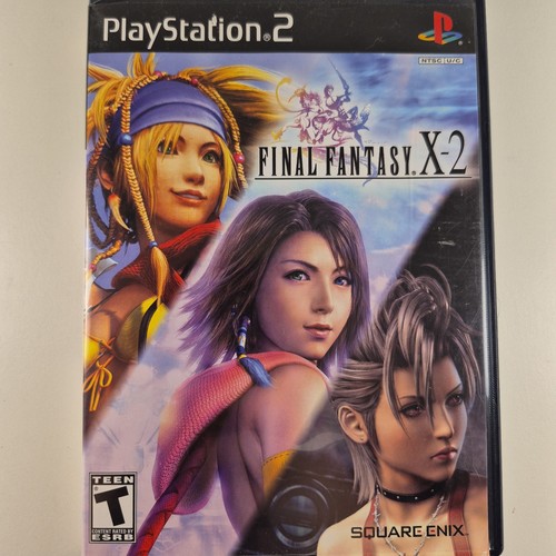 Final Fantasy X-2 PlayStation 2 PS2 - Black Label! CIB w/Manual