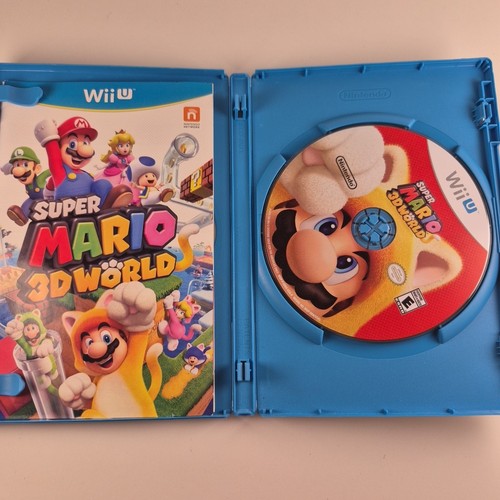 Super Mario 3D World (Nintendo Wii U, 2013) CIB Complete - Teste - photo 3