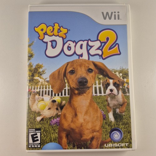 Petz Dogz 2 Nintendo Wii Game - Case & Manual