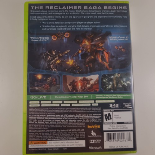 Halo 4 (Microsoft Xbox 360, 2012) CIB - photo 2