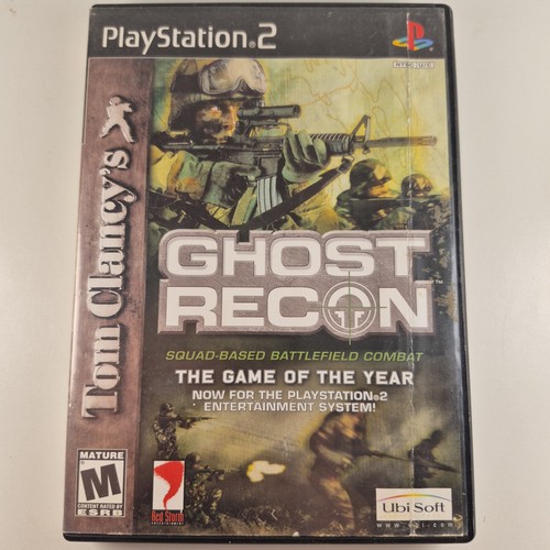 Tom Clancy's Ghost Recon Sony PlayStation 2 PS2 - 2002 - No Manu