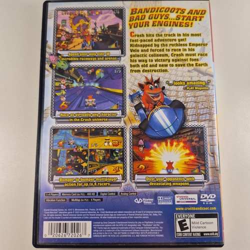 Crash Nitro Kart (2003) - PS2 - Greatest Hits Edition - photo 2