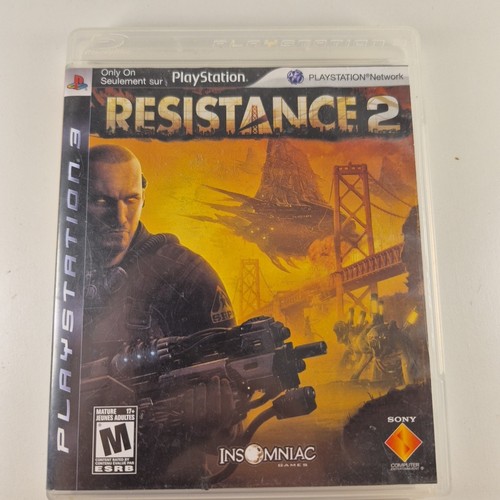 Resistance 2 (Sony PlayStation 3, 2008) COMPLETE & TESTED